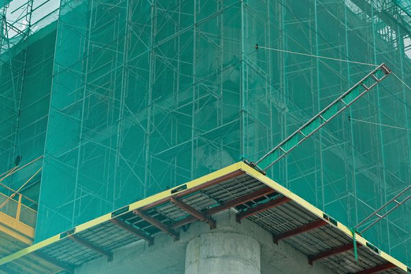 Scaffold Debris Safety Netting