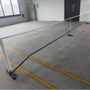 Portable Polyester Knotless 22-foot Pickleball Net for Outdoor Tennis Matches