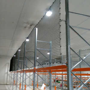 Warehouse Fall Protection & Load Safety Rack Netting