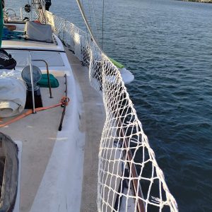 Boat or Railing Safety Netting for Elevated Walkways