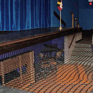 Stage Construction Safety Netting for High-Altitude Load Protection