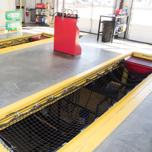 Reinforced Industrial Workshop Pit Safety Netting for Fall Control & Heavy Loads