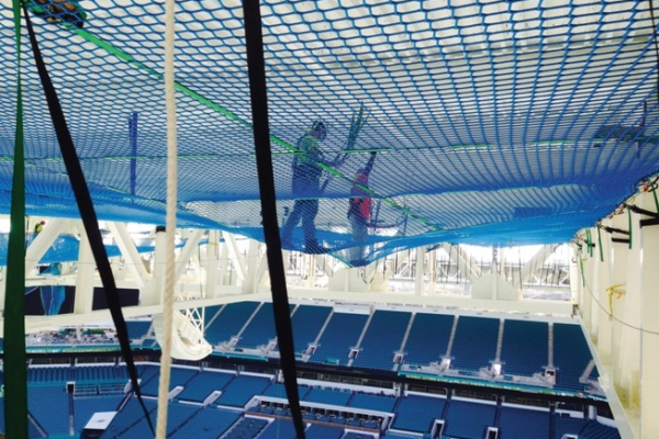 Stage Construction Safety Net